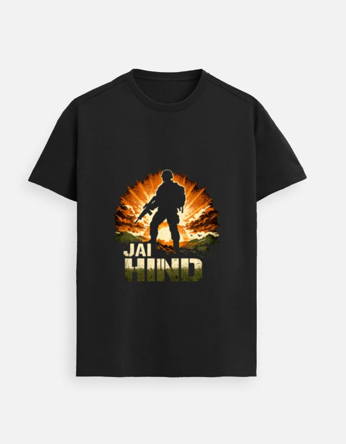 Jai Hind Soldier Tee view 2
